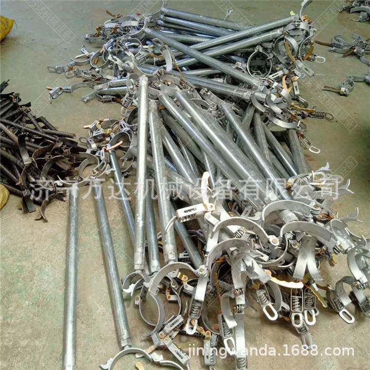 厂销矿用单体液压支柱防倒装置锁扣环形抱箍防坠器钢梁防倾倒器
