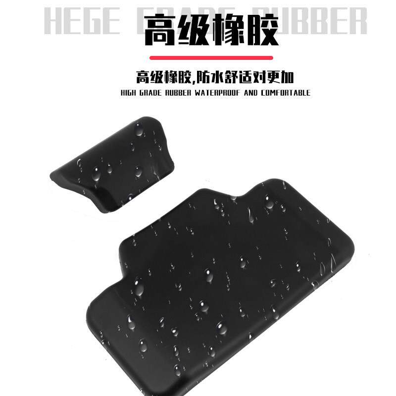 摩托车铝合金后尾箱水鸟机车拉力车凯越500X改装三箱胶垫靠背靠垫