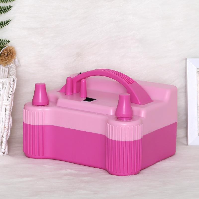 CD58双层球充气泵动乳胶球电打气气机可ITX充5寸100寸套球充气设