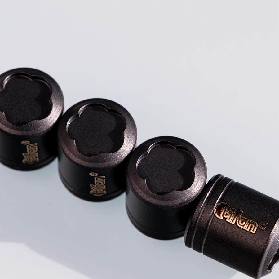 钛合金气嘴帽气灰武士边对通加长汽车轮胎气门嘴帽嘴盖TDQ01用型