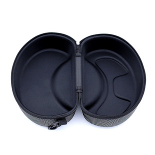 大号眼镜盒装 拉链包 护目镜防风镜滑雪镜游泳镜防护眼镜盒挂钩式