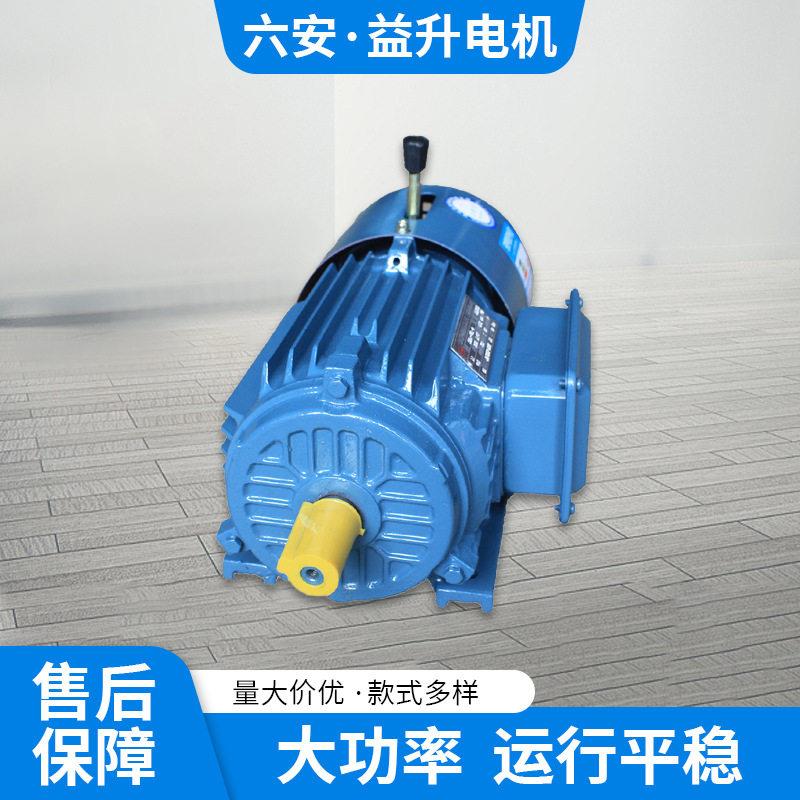 厂家直供电磁制动三相异步电动机YEJ160M2-8极5.5W三相刹车电机