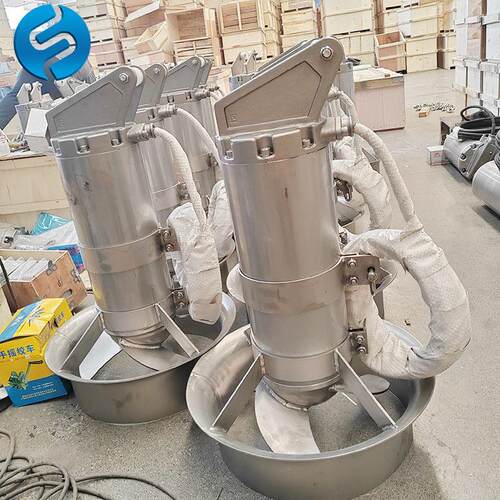 氧化沟潜水搅拌机 污泥池潜水搅拌机厂家 混合式潜水搅拌机