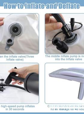 儿充气床垫21731儿童汽车后排折叠车载婴垫户外旅行气加厚植绒垫