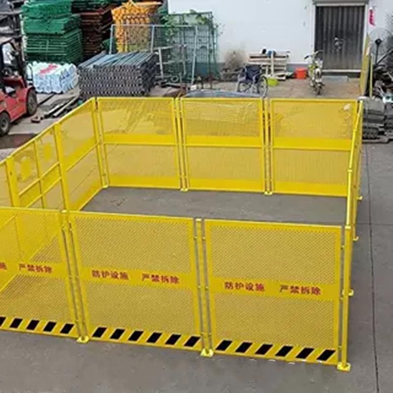 塔吊安全防护基础围栏变压器围挡塔吊防攀爬防坠落装置平台标准化