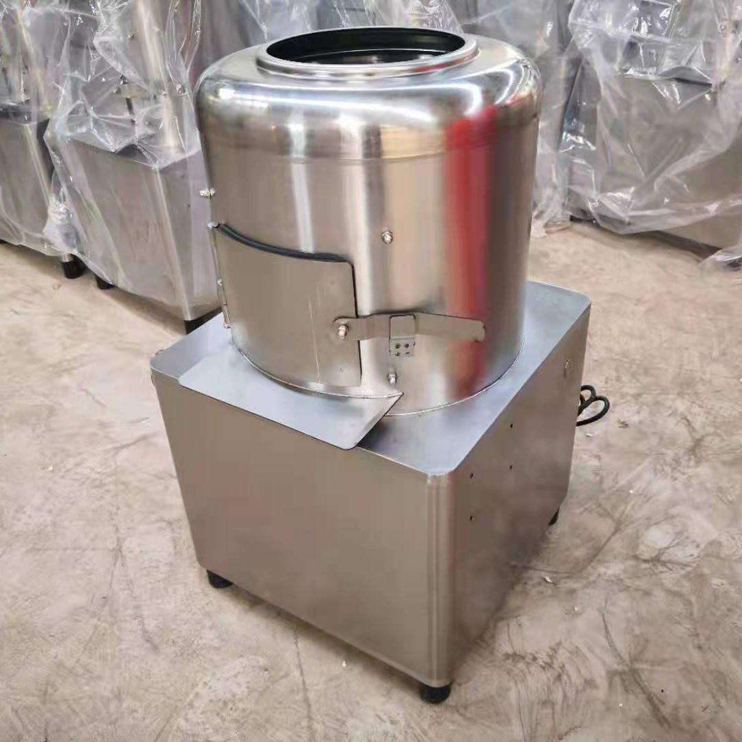 新款不锈钢脱皮机去皮机土豆红薯类清洗可换砂更方便薯仔去皮机