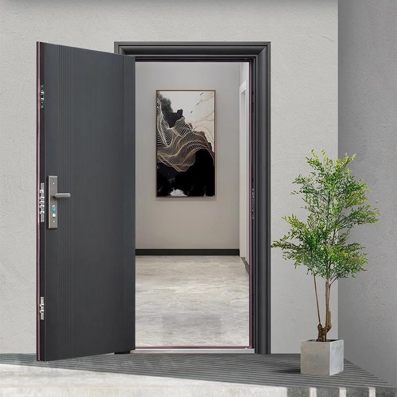 出租房间大门进户门工程车库钢质子母门防盗门家用安全入户门室内