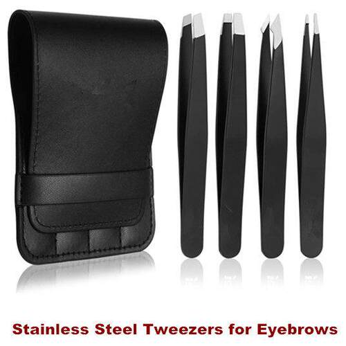 Tweezers Set Eyebrows Splinter and Ingrown Hair Removal