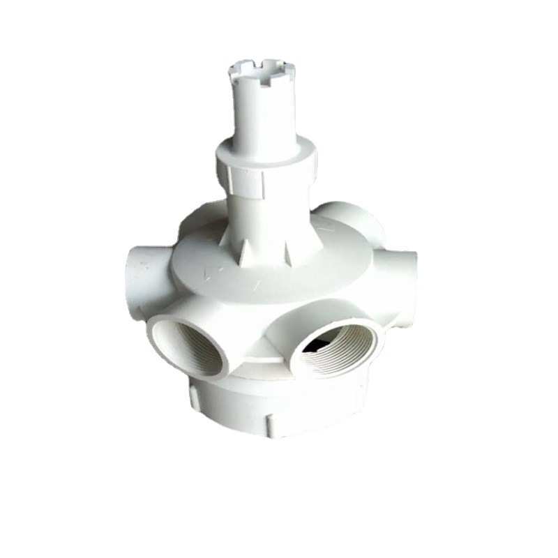 厂家批发60T/80T/100T冷却塔布水器4寸6孔尼龙PA转头分水器播水器