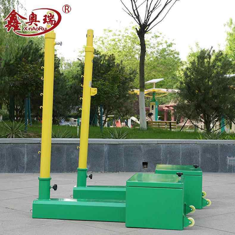 羽毛球网架便携式羽毛球架标准网架排球柱羽毛球架子排球网架