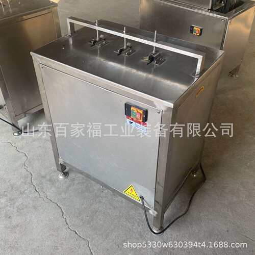 操作简单凤爪开口机器 鸭掌鹅掌切口设备 商用酱香鸡爪划口设备