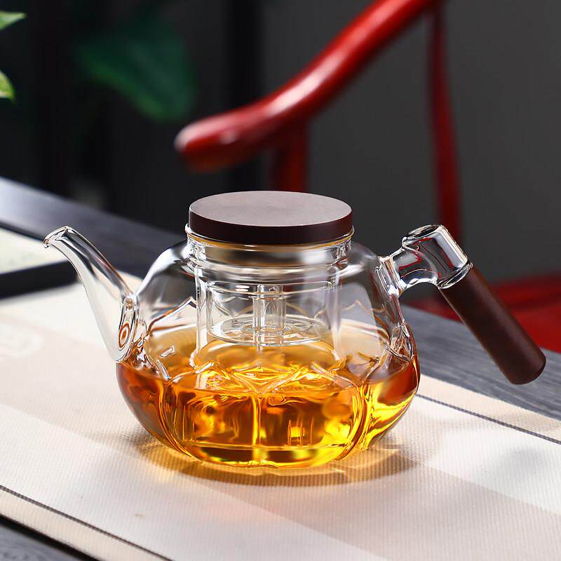 耐热玻璃茶壶泡茶煮茶蒸茶多用茶壶26年新款茶壶高硼硅玻璃材质
