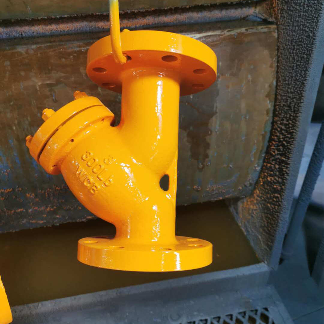 厂家直供Y型铸钢过滤器铸钢法兰过滤器蓝式过滤器GL41H-16C