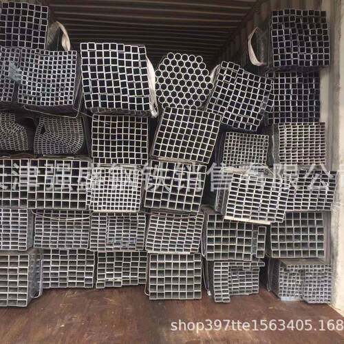 Q195Q235镀锌带方管20*20-100*100MM 镀锌带矩管10*20-80*100MM