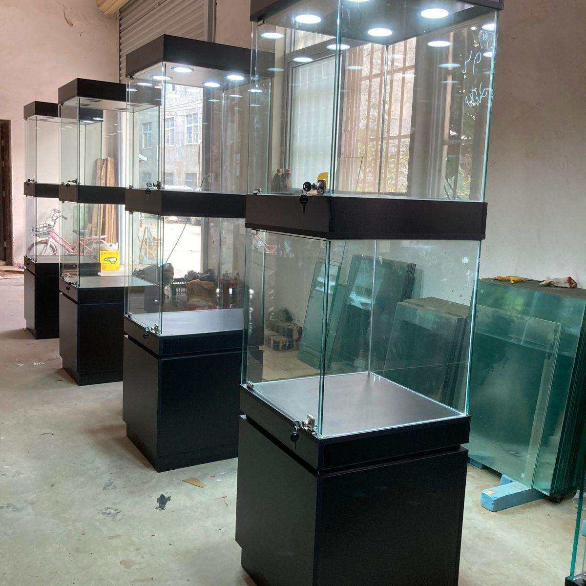 产品珠宝展示柜 首饰玉器展柜 玻璃柜 博物馆文物陈列柜 展览柜台