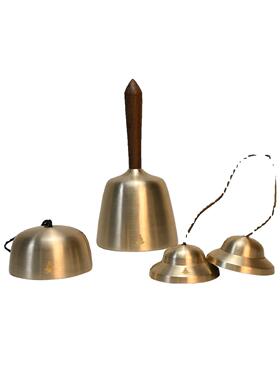 手持唤醒钵碰钟冥想铜罄音疗尼泊尔手工摆件引磬颂钵唤醒乐器套餐