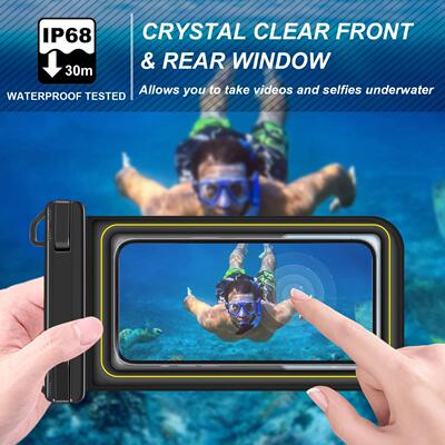 Sponges Float Waterproof Phone Pouch With Adjustable