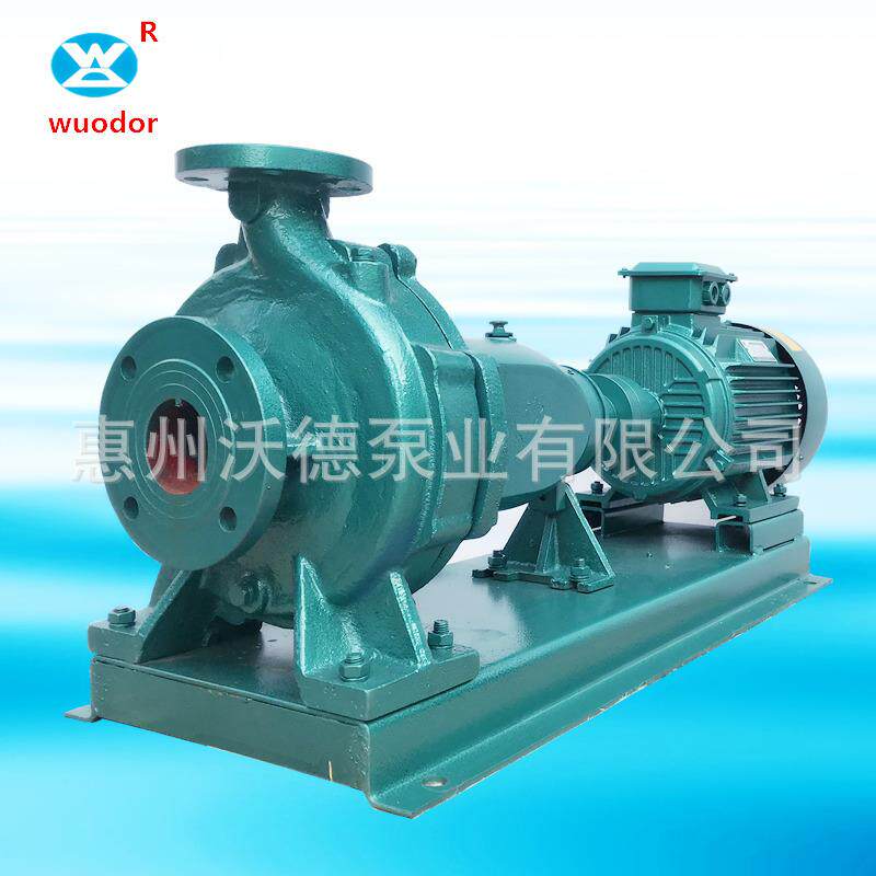 15kw冷冻水循环泵IS80-50-200卧式端吸冷却清水管道单级离心泵