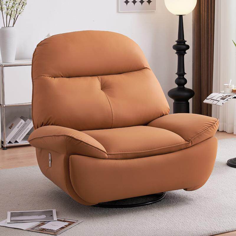 头等电动单人沙发舱多功能皮艺太空休闲阳台旋转可睡可躺懒人摇椅