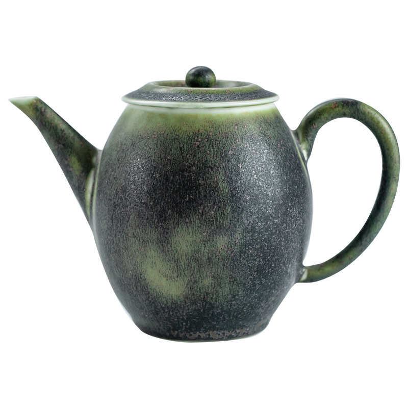 茶具大号茶壶自在天目泡茶陶瓷陶壶功夫壶釉家用粗建盏仿古窑变