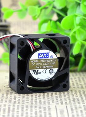 AVC 4CM 4厘米 1U服务器交换机风扇 4020 12V 0.20A DS04020B12H