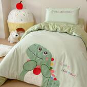 幼儿褥园被子三件套被套纯儿棉童六七件入YMF套午睡被宝宝园含芯