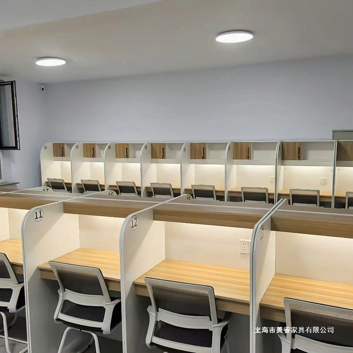 家用书桌公桌大学生桌椅学习桌电脑桌自习室考研