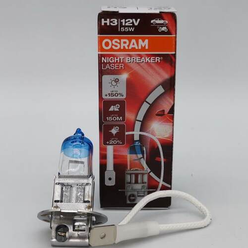 欧司朗 OSRAM H1 H3 U 12V 55W E1 64150 64151NL 四代激光夜行者