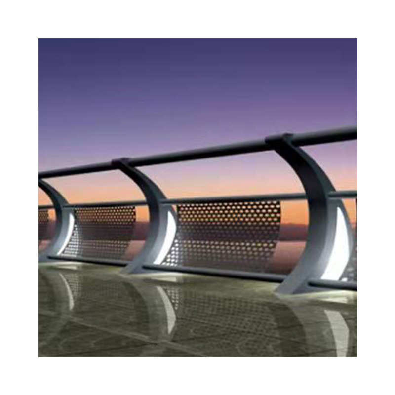 公园绿化灯光装饰护栏 LED灯光桥梁护栏 河道栈道灯光照明护栏