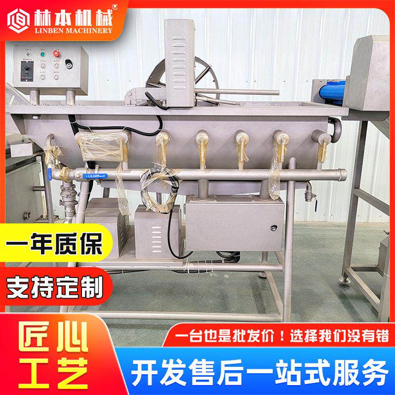 多功能涡流清洗机净菜半成品加工设备去杂去农残果蔬输送加工产线