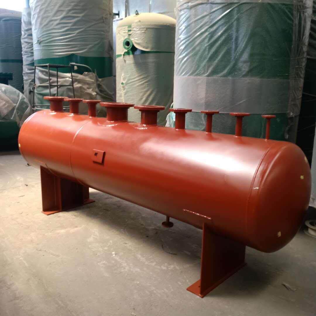 锅炉蒸汽分汽缸分气包压力容器带证书分气缸中央空调分集水器厂家