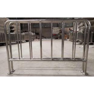 304不锈钢铁马护栏隔离栏地铁商场学校排队围栏铁马套