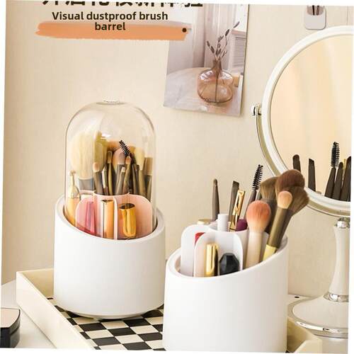 make up organizer storage box acrylic cosmetics rotation