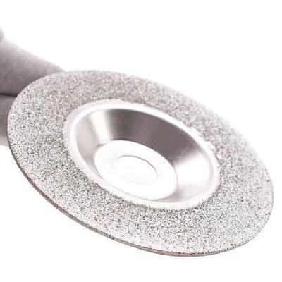 4in Diamond Grinding Disc Wheel Coated Grit 60 Convex Stone
