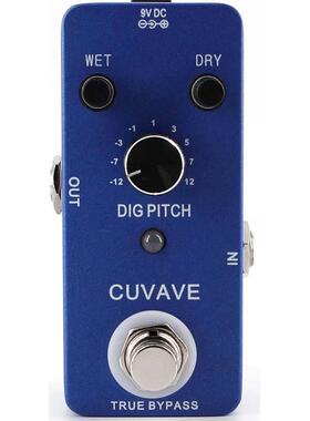 M-VAVE电吉他单块效果器 DIG PIHCH吉他效果器 9档移调合金壳