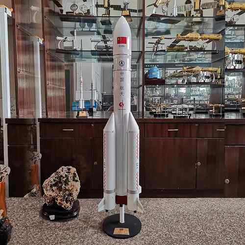 高档长 征2号长征 览征5征B火箭模2型彷真CZF航天卫星7号大型展教