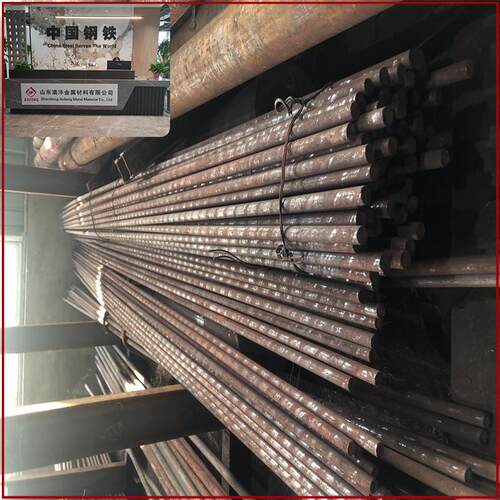 55#圆钢规格16mm-150mm长度6米厂家淮钢一件吨起