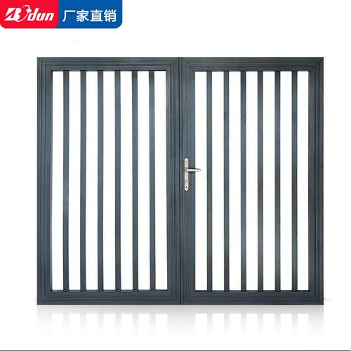 博盾铝合金铝艺大门 铝艺门庭院门铝门电动双开 别墅户外对开小门