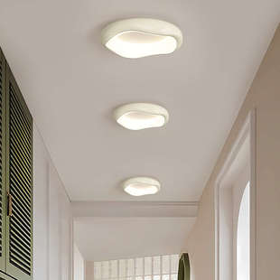 现代北欧led衣帽入户过道灯简约间阳台灯具玄关走廊灯简吸顶灯极