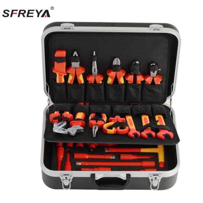 SFREYA68件套绝缘工具车VDE绝缘组套工具VDE绝缘1000V套装工具组