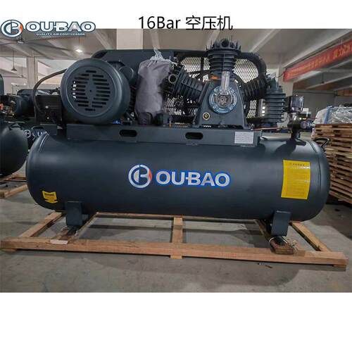 活塞式空压机工业用W-0.98/10公斤压力W-0.9/16高压往复式空压机