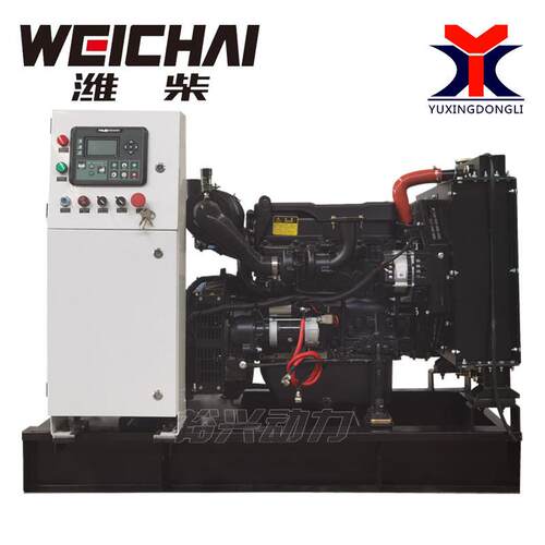 30kw潍柴柴油发电机组 50-200kw发电机组小区商场学校备用大功率