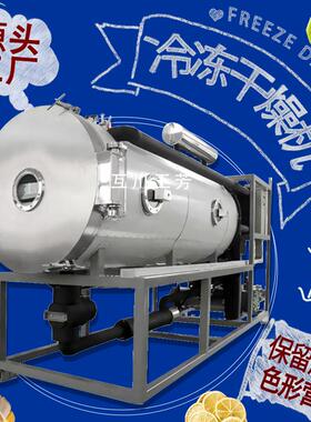 宠物粮冷冻干燥机商用大型200平FD低温小鱼干主食营养真空冻干机
