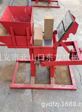 家用乐高粘土砖机制作实心砖 泥巴砖机 积木压土砖机多规格模具