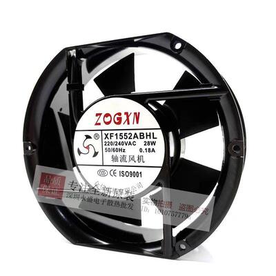 原装众信 轴流风机XF1552ABHL XF1553ABHL AC220V/380V 0.18A 28W