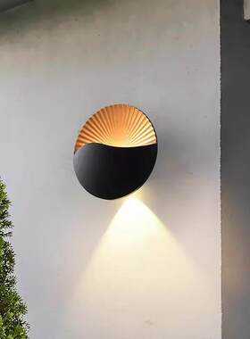 户防水壁灯室外简约led调光上发光走廊楼梯灯别墅花园欧式风格
