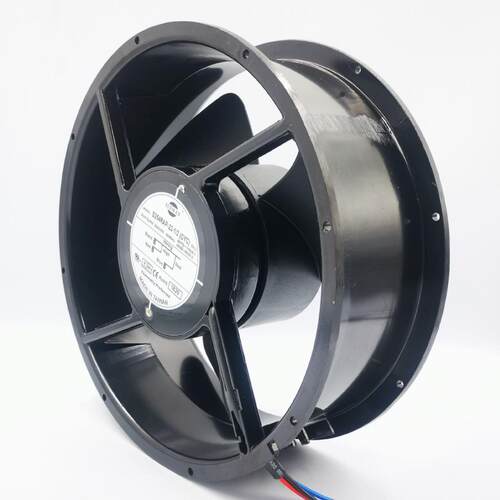 信湾S254RAP-22-1/2双速轴流风扇 机柜用25489 全黑铝框风扇