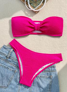 Women'S Swimsuit Set Trendy New Bikini Detachable Straps