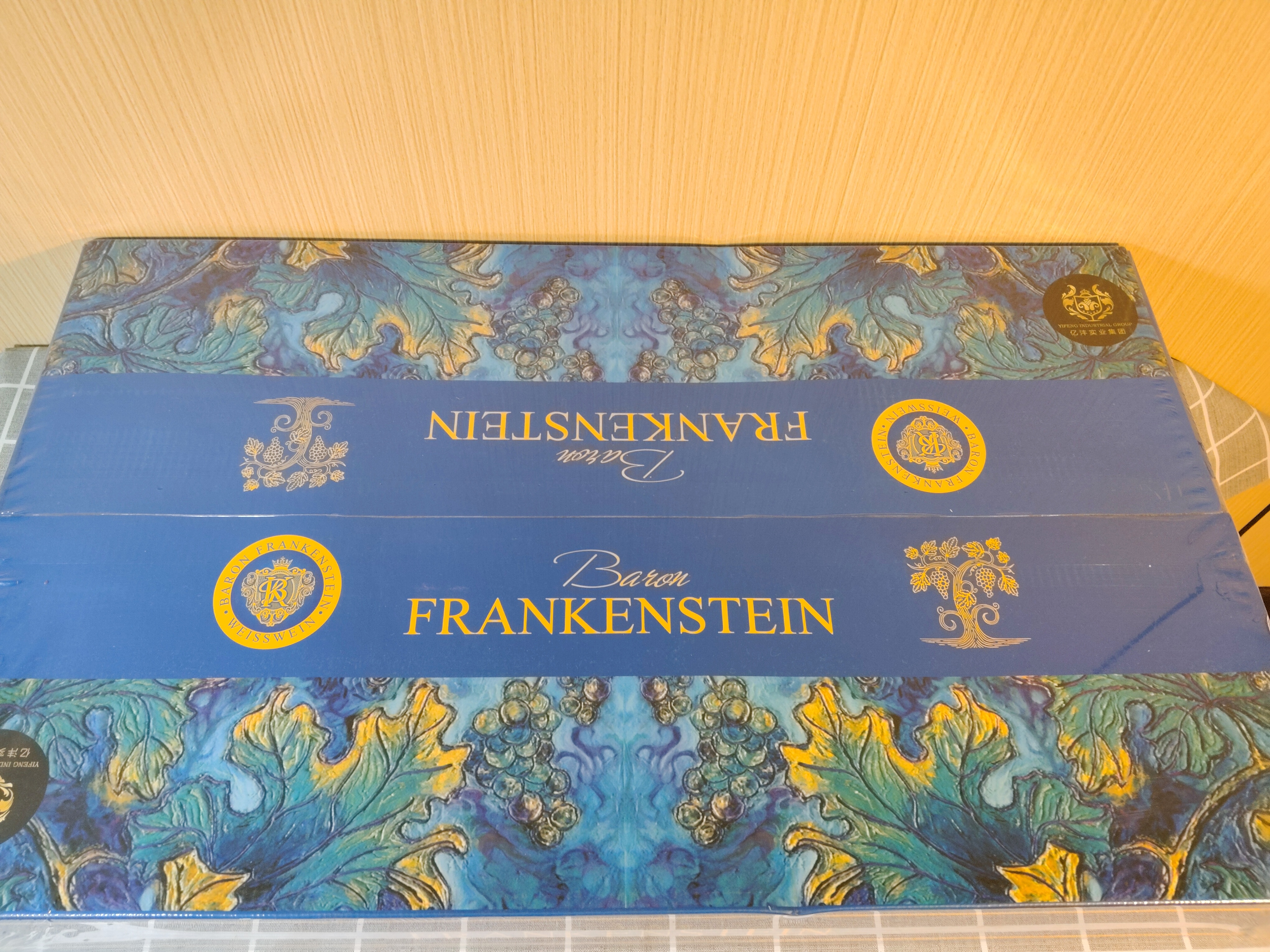 FM52 资产处置【6瓶】德国法兰肯斯坦男爵甜白葡萄酒 10%vol