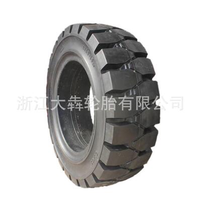 超强耐磨工业工程机械轮胎825-20825-15十吨叉车实心升级高承载